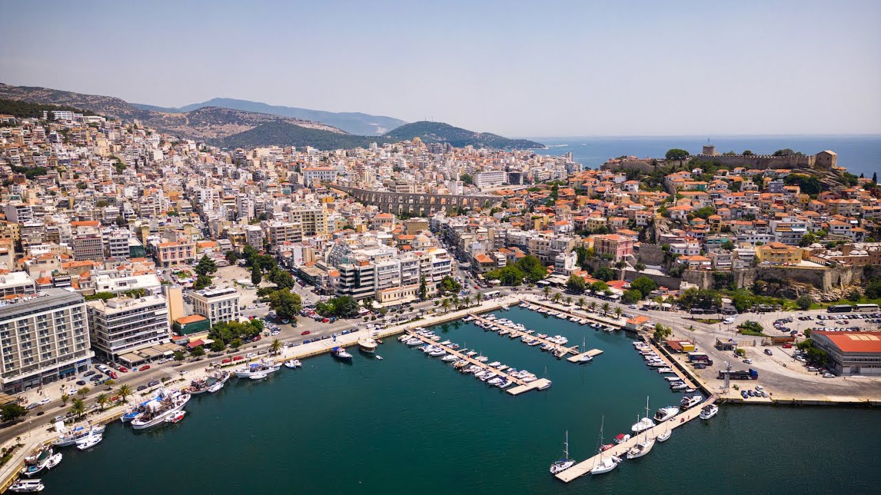 Kavala / Greece from above